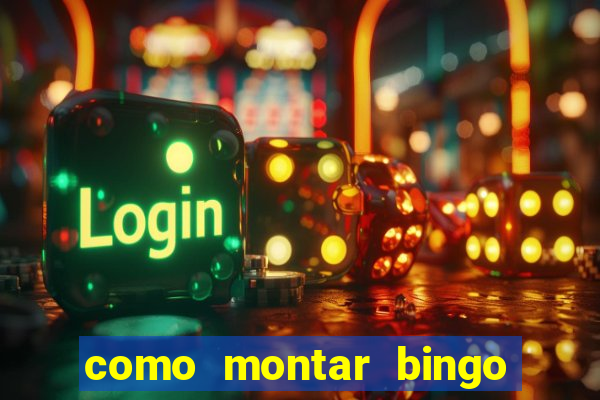 como montar bingo brinquedos toia